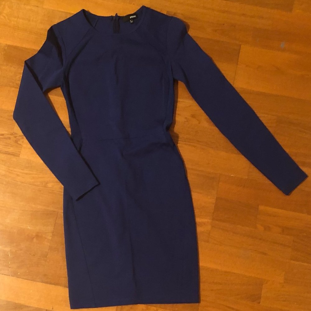 ARITZIA Wilfred Long Sleeve Bodycon Mini Dress